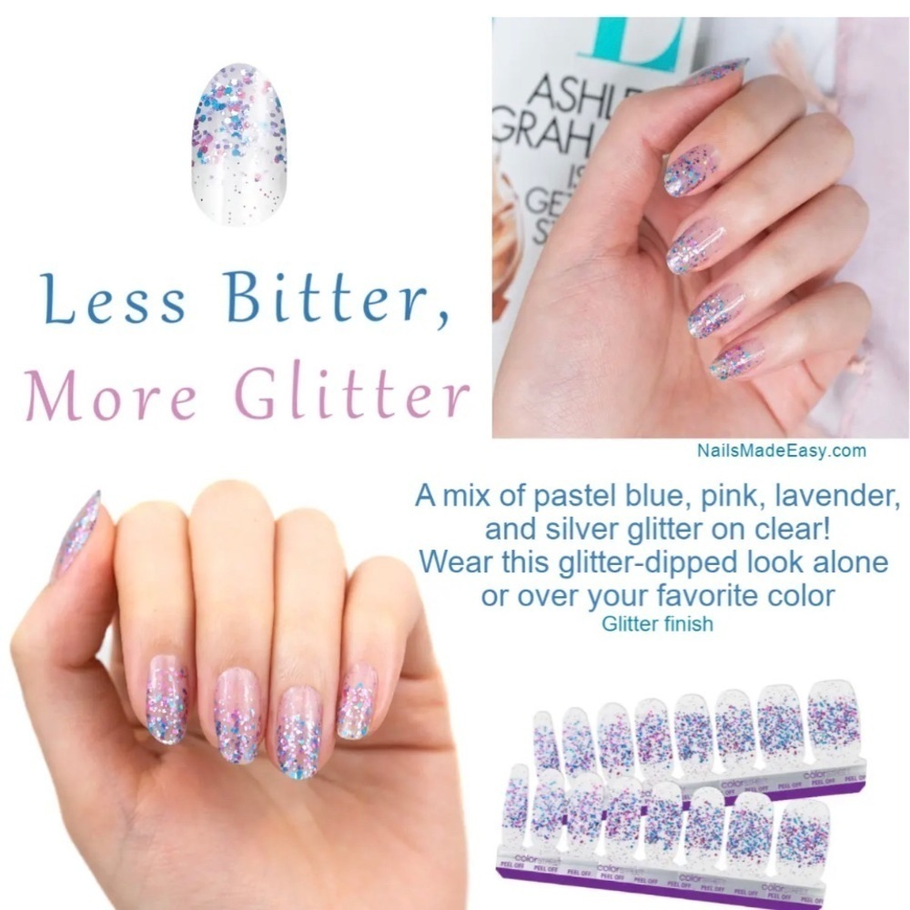 ☀️NIP☀️ ColorStreet Less Bitter‎ More Glitter​​